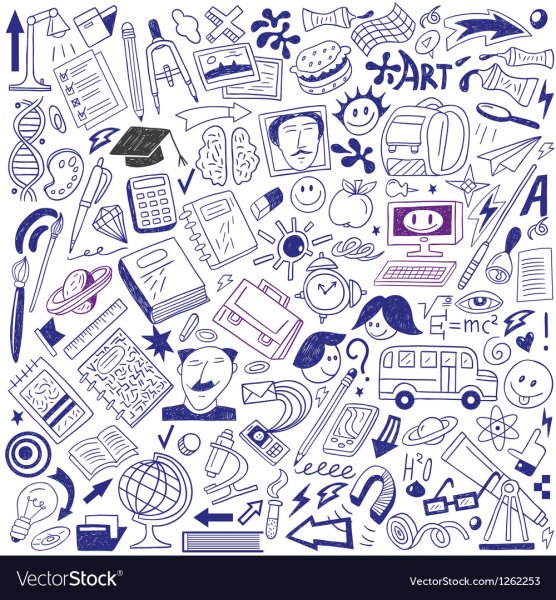 Каракули в тетради