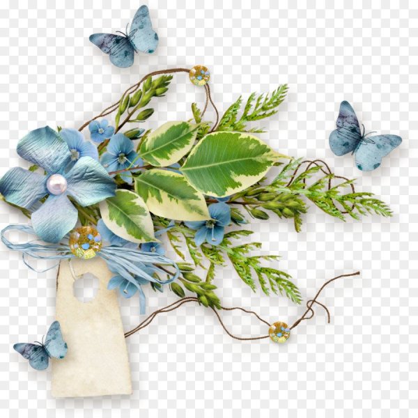 Винтажные цветочные кластеры