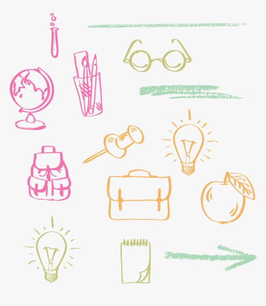 Рисунки мелом на прозрачном фоне