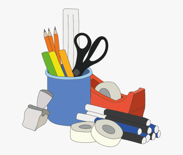 Craft Art Supplies Clipart
