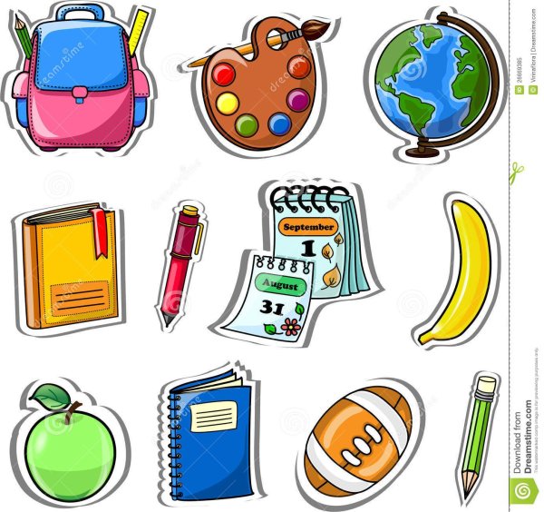 Школьные наклейки