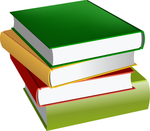 Школьная книжка на прозрачном фоне