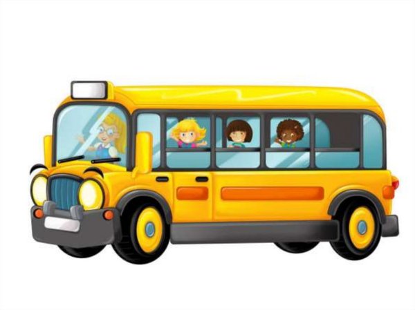 Автобус мультяшный