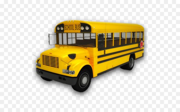 Автобус для детей без фона