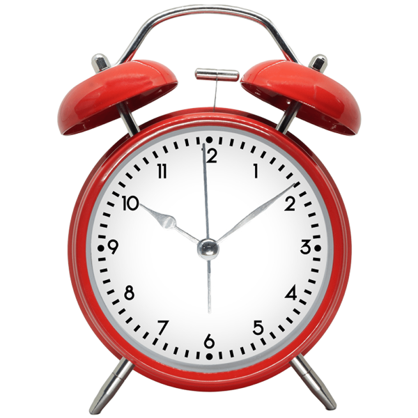 Красный будильник