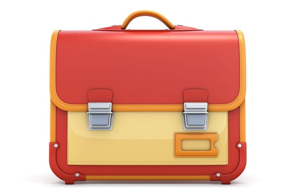 Портфель с замком иллюстрация