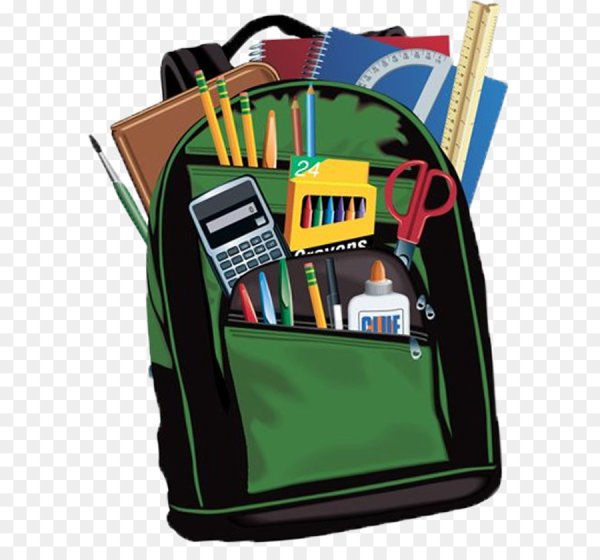 Портфель с канцтоварами