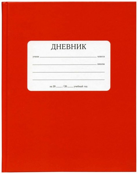 Обложка дневника школьника
