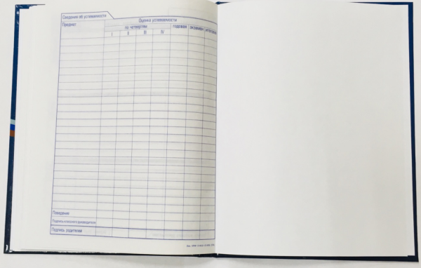 Школьный журнал рисунок