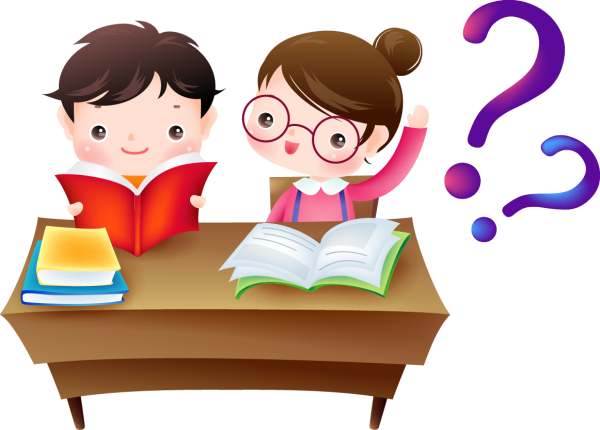 Нарисованные школьники