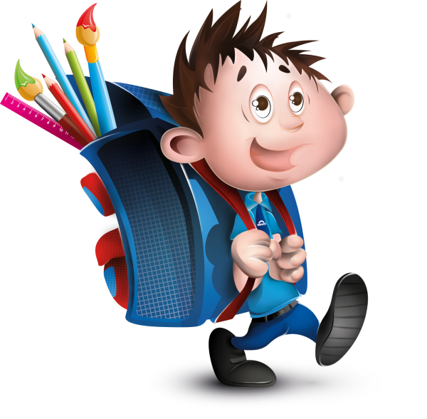 Ученик мультяшный