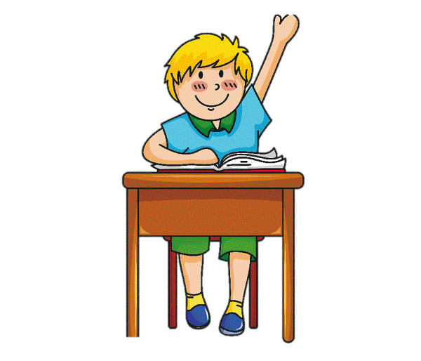Мальчик сидит за партой
