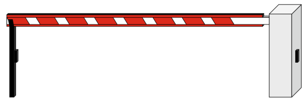 Шлагбаум вектор