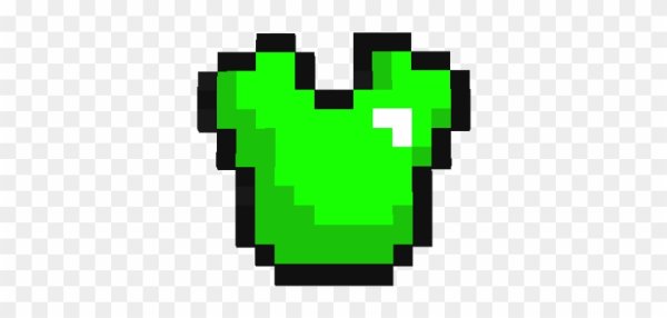 Изумрудная броня в майнкрафт