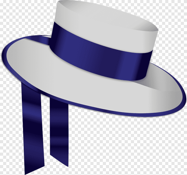Шляпа на белом фоне