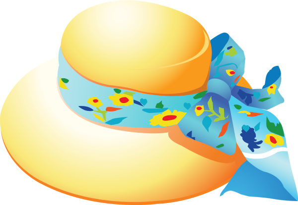 Шляпка нарисованная