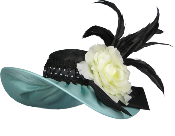 Женская шляпа для фотошопа