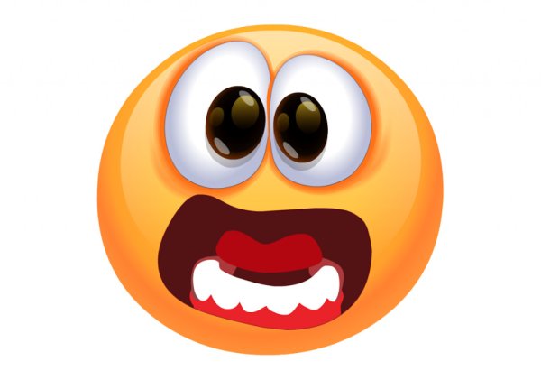 Смайлик в шоке