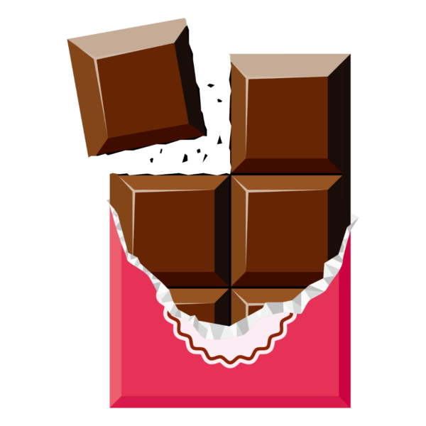 Нарисовать шоколад