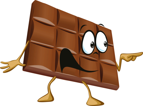 Шоколад мультяшный