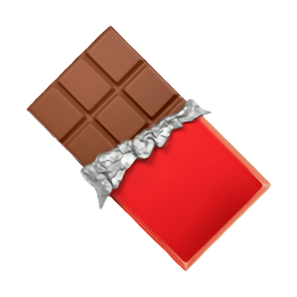 Смайлик шоколадка