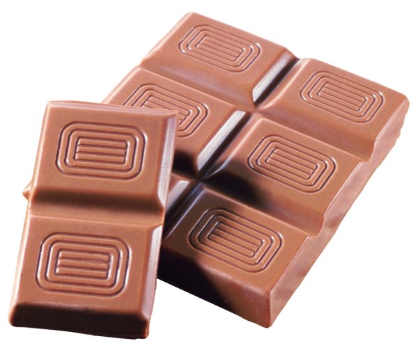 Ломтик шоколада