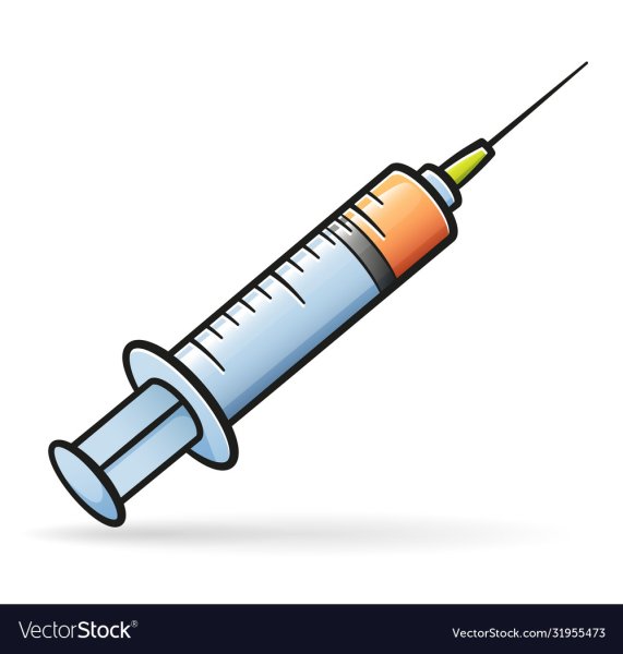 Шприц рисунок для детей