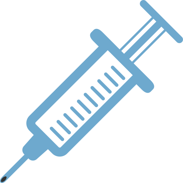 Шприц схематично