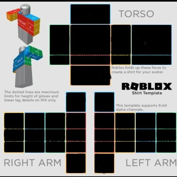 Одежда для РОБЛОКСА шаблоны