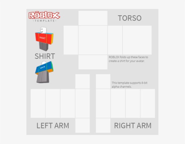 Roblox Shirt шаблон