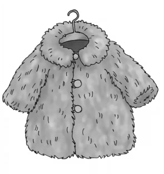 Шуба мультяшная