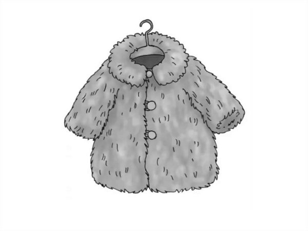 Шуба детская мультяшная