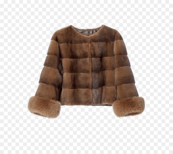 Шуба на прозрачном фоне