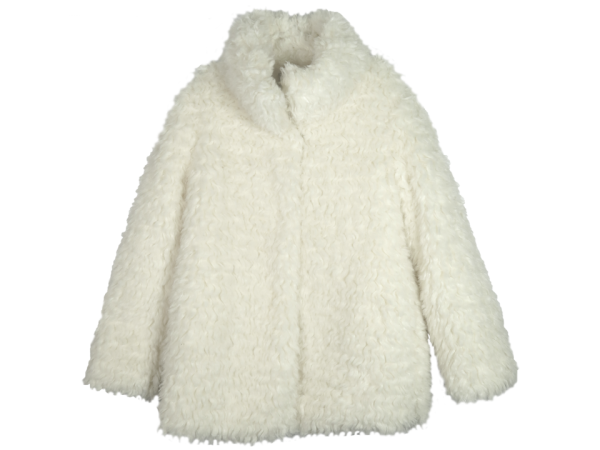 Шуба для детей на прозрачном фоне