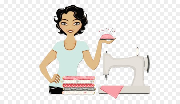 Портниха без фона