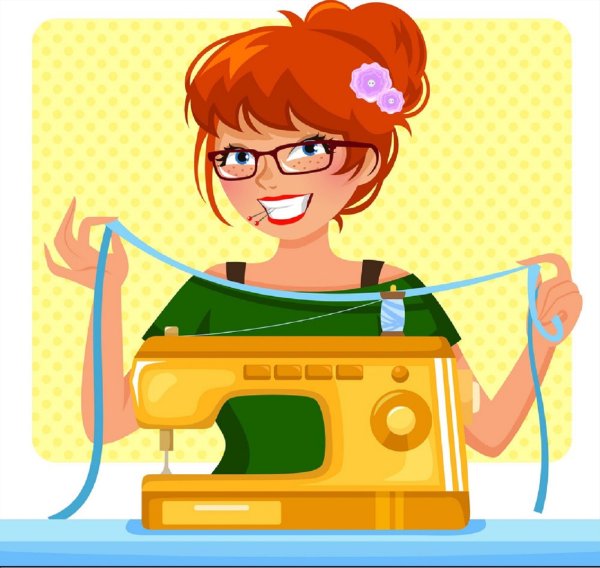 Мультяшные швеи