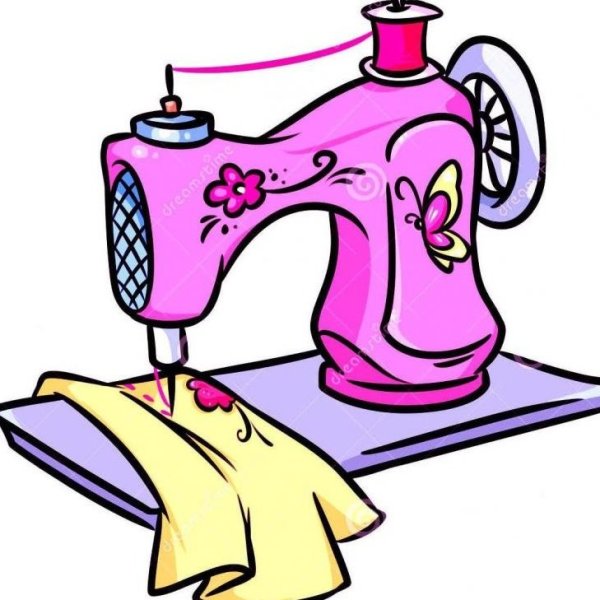 Швейная машинка мультяшка