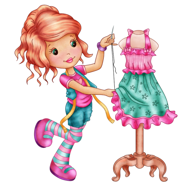 Портниха рисунок для детей