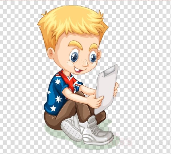 Мальчик мультяшка