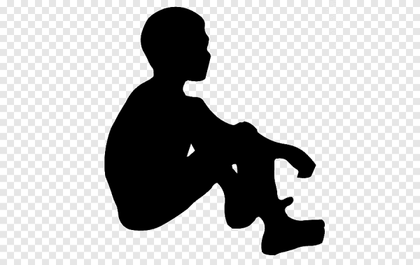 Силуэт подростка