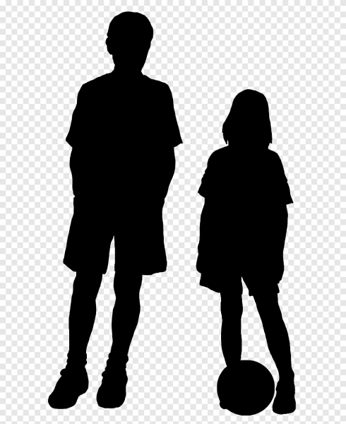 Силуэт мальчика