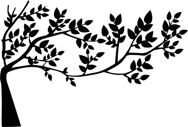 Трафарет "дерево"