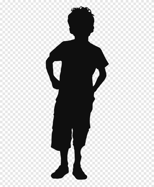 Силуэт ребенка