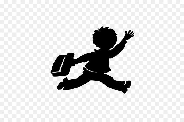 Силуэт ученика