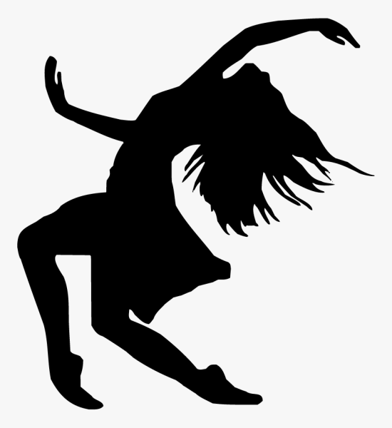 Силуэт танцовщицы