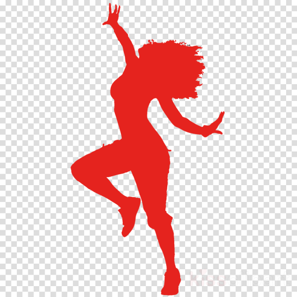 Современные танцы силуэт