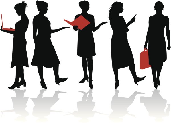 Педагог образ силуэт