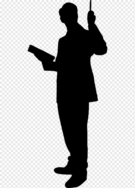 Силуэт преподавателя