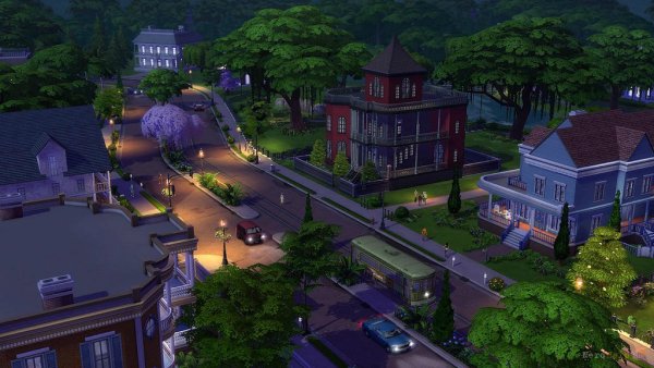 Городок "Angelopolis" для the SIMS 3: