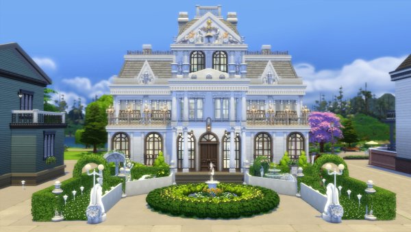 SIMS 4 особняки Mansion